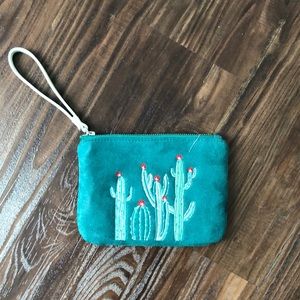 Cactus wristlet